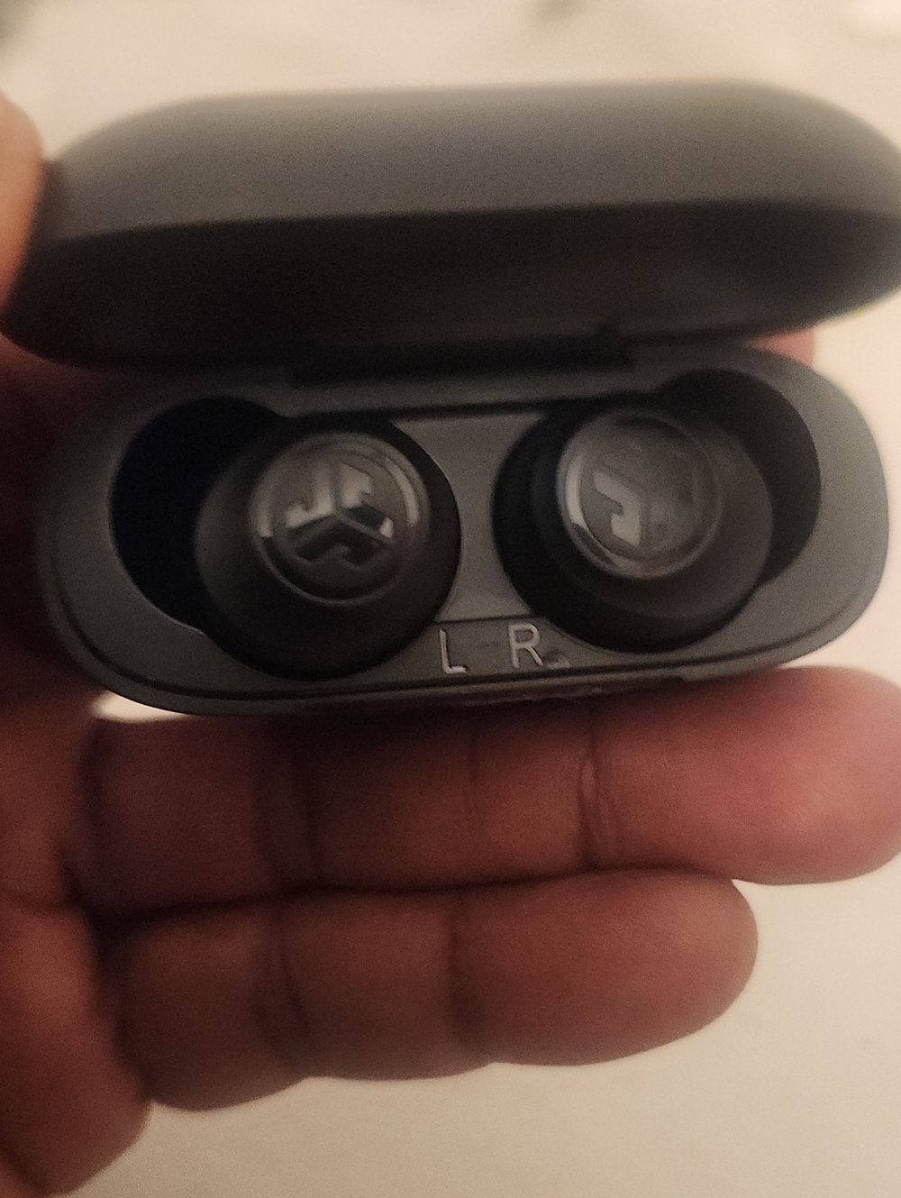 JLAB ireless Earbuds with Charging Case - Black